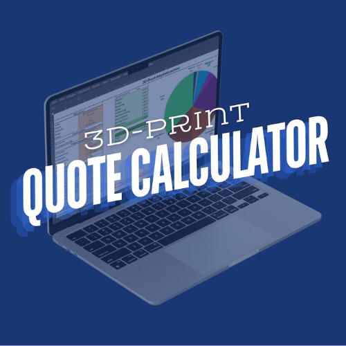 3D Print Pricing Toolkit (Excel + Google Sheets)