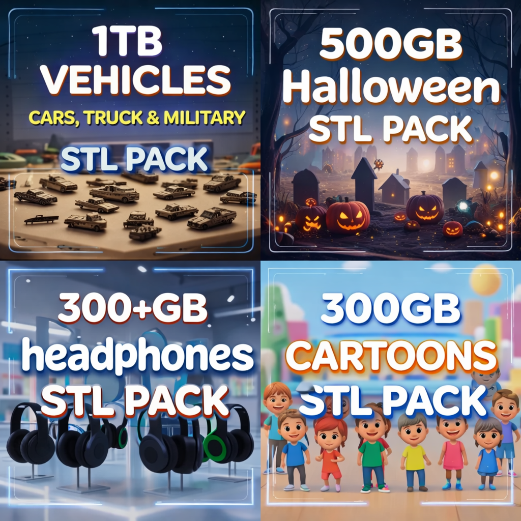 The Ultimate 3D Print Library – 100,000+ Ready-to-Print Models