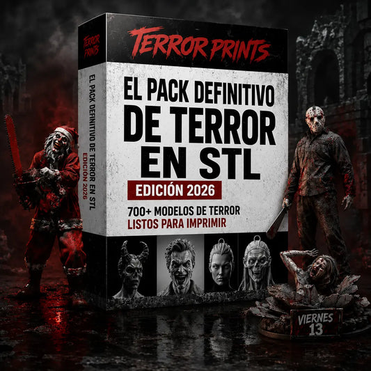 Pack Horror 700+ — Archivos STL para impresión 3D