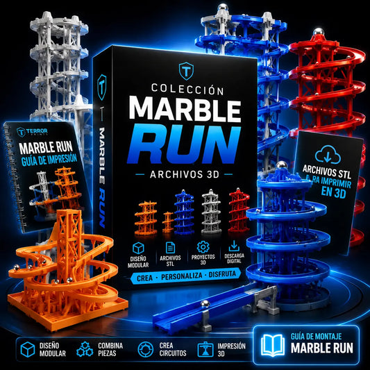 Marble Run 3D — Colección de circuitos de canicas