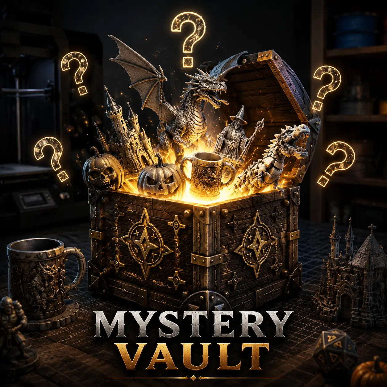 3D Print Mystery Vault™