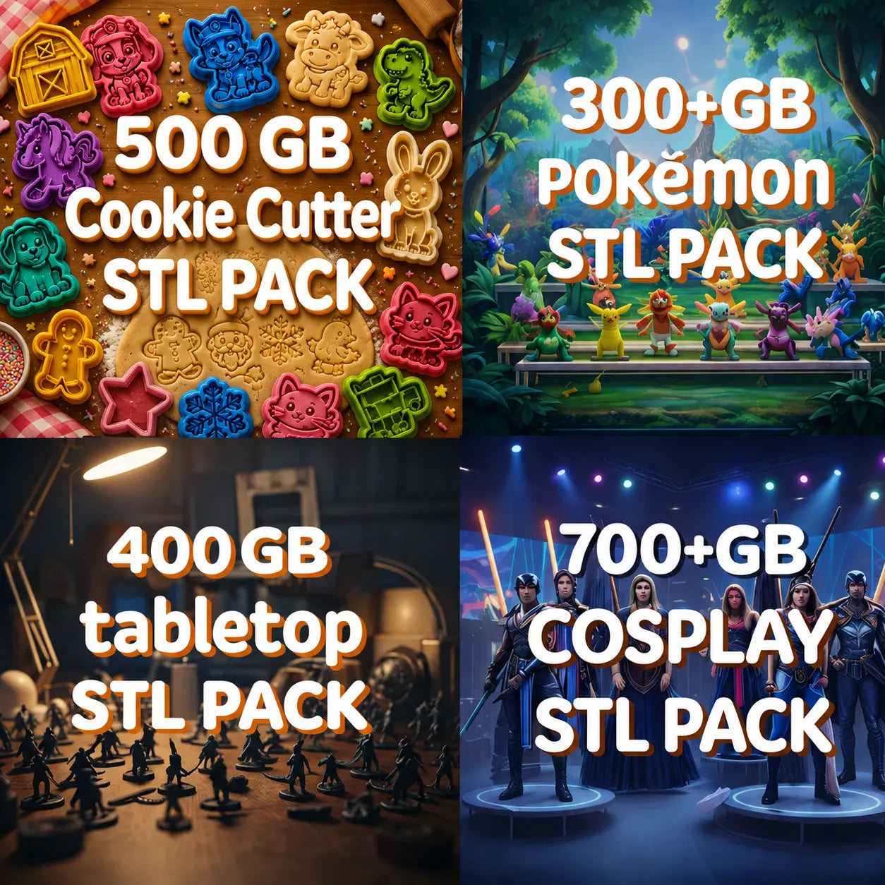 The Ultimate 3D Print Library – 100,000+ Ready-to-Print Models