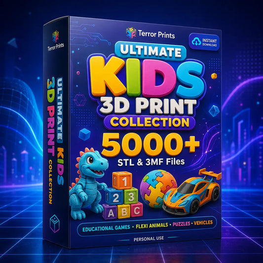 Ultimate Kids 3D Print Collection – 5,000+ STL Models